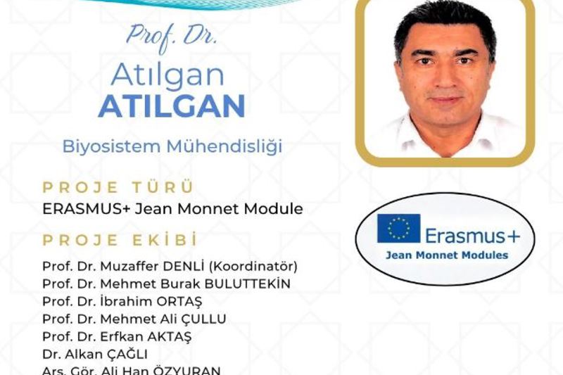 ALKÜ Biyosism Mühendisliği Bölümü Öğretim Üyesi Erasmus+ Jean Monnet INTEGREEN Projesinde Yer Aldı